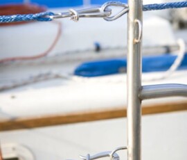 we used pelican hooks at the gates